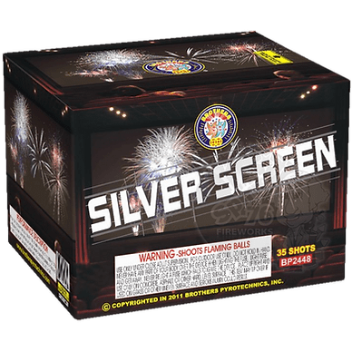 Pyrotechnic packaging with fireworks imagery