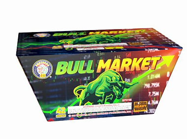 Colorful Bull Market fireworks design