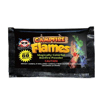 Campfire flames powder pack