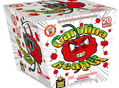 Carolina Reaper fireworks box design