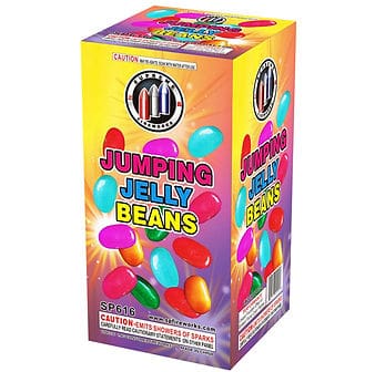 Colorful Jumping Jelly Beans fireworks box