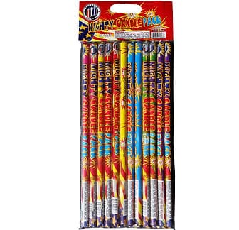 Mighty Candle Pack of fireworks