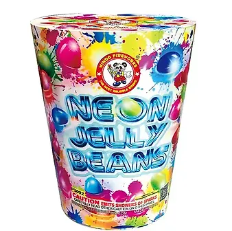 Vividly decorated fireworks packaging