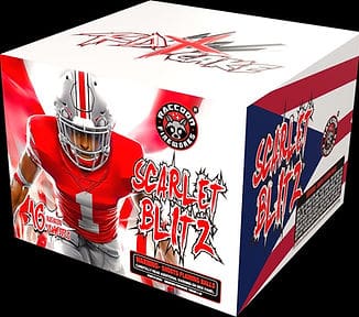 Scarlet Blitz fireworks box