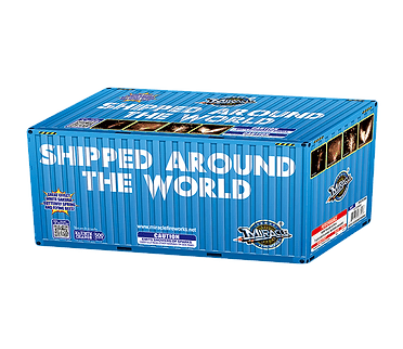 Box labeled "Shipped Around the World