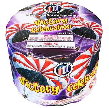 Colorful fireworks package design